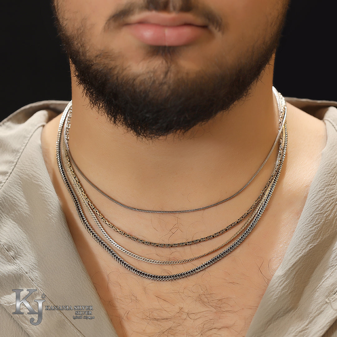 The Kanannia Man Collection – Premium 925 Sterling Silver Men’s Jewelry: Bold Chains, Structural Bracelets & Luxury Signet Rings